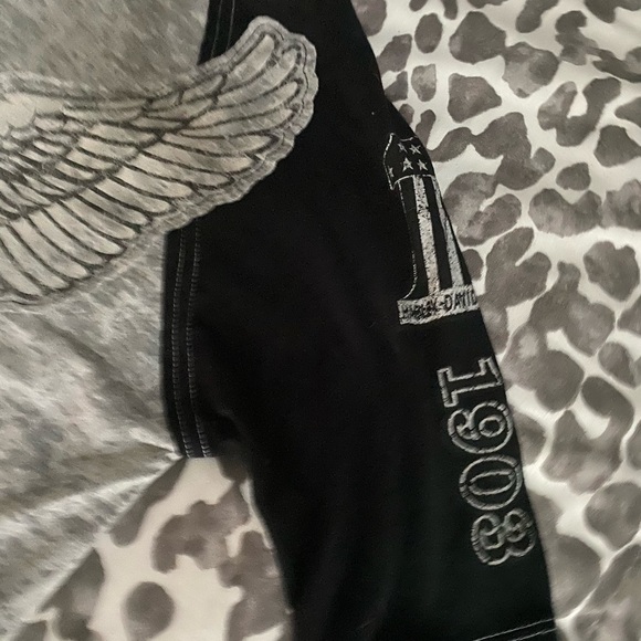 Worn once! Harley-Davidson baseball tee women’s XS - Picture 5 of 5